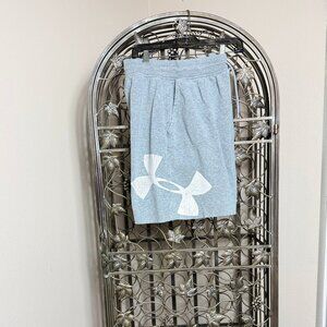 Men's Gray UNDER ARMOUR HeatGear Shorts, Size XL
